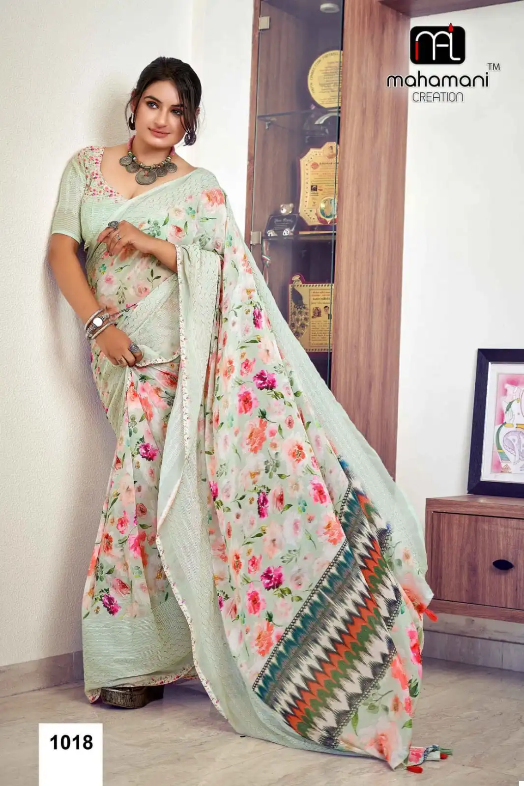VE Albeli Heavy Weightless Wholesale Sarees — Wholesale Sarees, MPA wholesale from Surat - Gallery Image 9