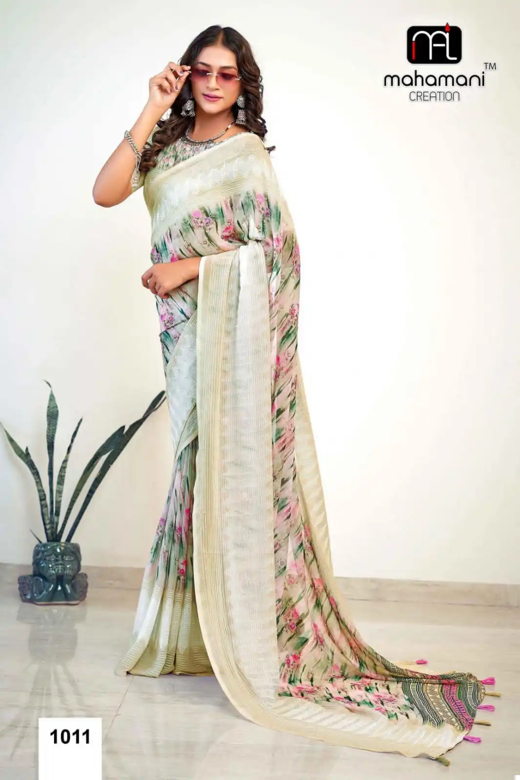 VE Albeli Heavy Weightless Wholesale Sarees — Wholesale Sarees, MPA wholesale from Surat - Gallery Image 15