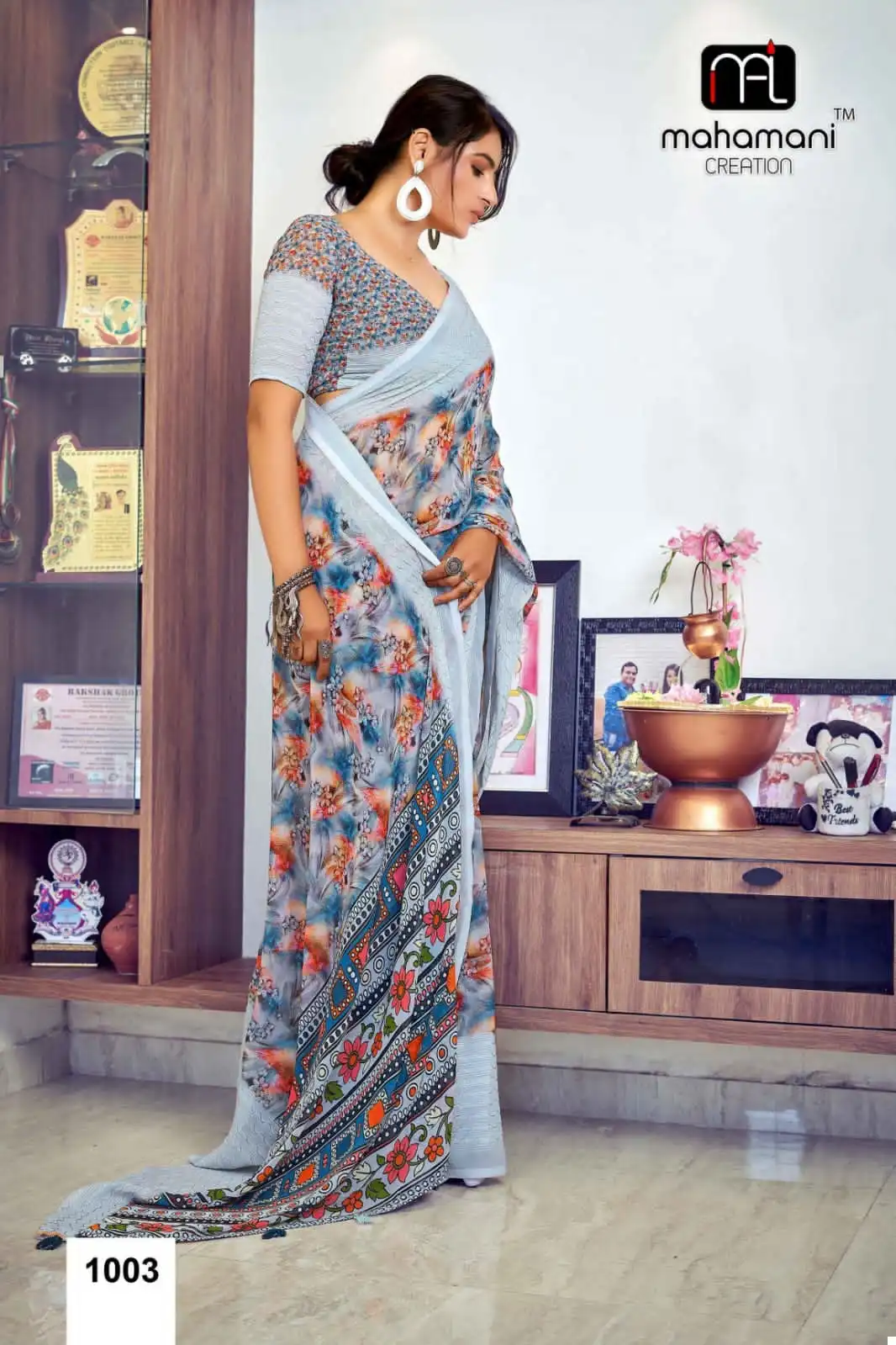 VE Albeli Heavy Weightless Wholesale Sarees — Wholesale Sarees, MPA wholesale from Surat - Gallery Image 23