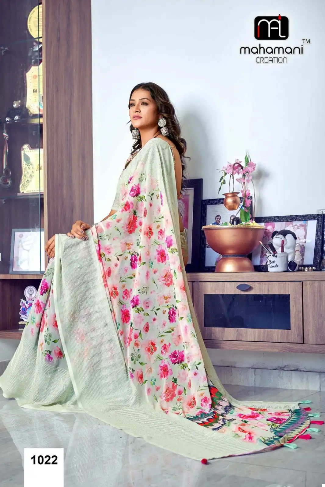 VE Albeli Heavy Weightless Wholesale Sarees — Wholesale Sarees, MPA wholesale from Surat - Gallery Image 4