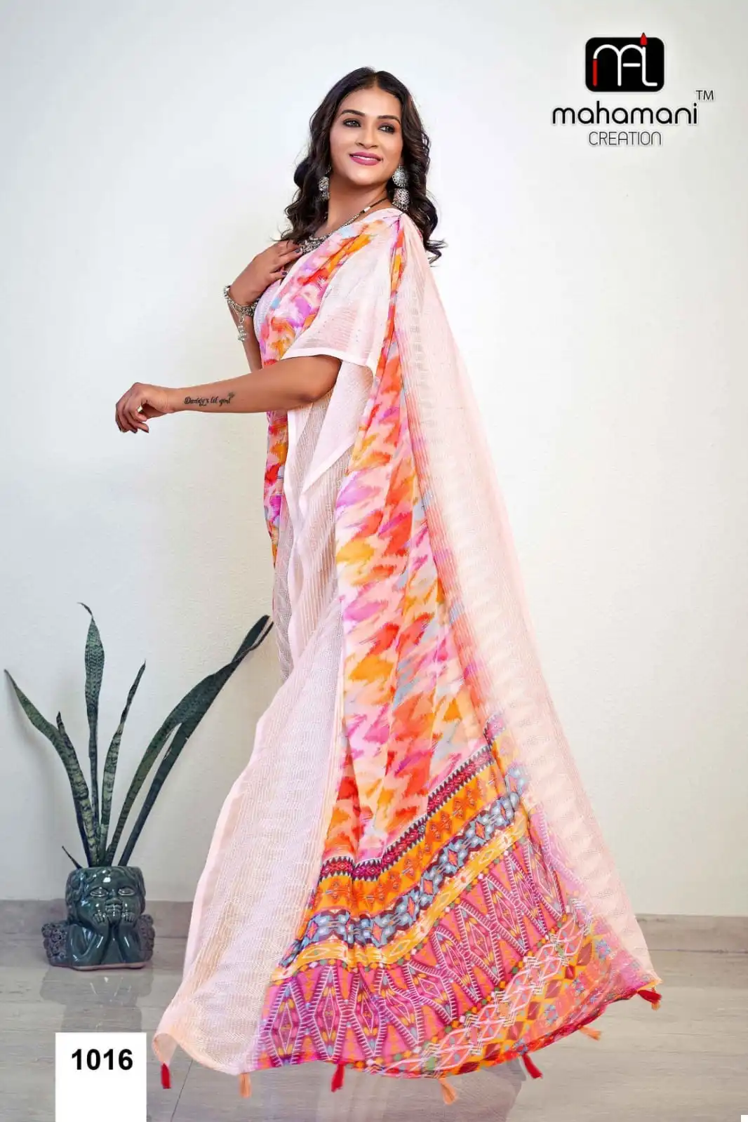 VE Albeli Heavy Weightless Wholesale Sarees — Wholesale Sarees, MPA wholesale from Surat - Gallery Image 7