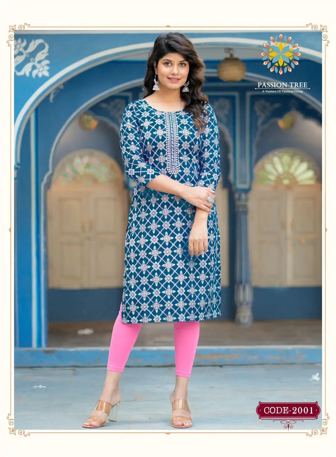 Passion Tree Albeli Vol 2 Rayon Wholesale Straight Kurti Catalog — Wholesale Kurtis, MPA wholesale from Surat - Gallery Image 10