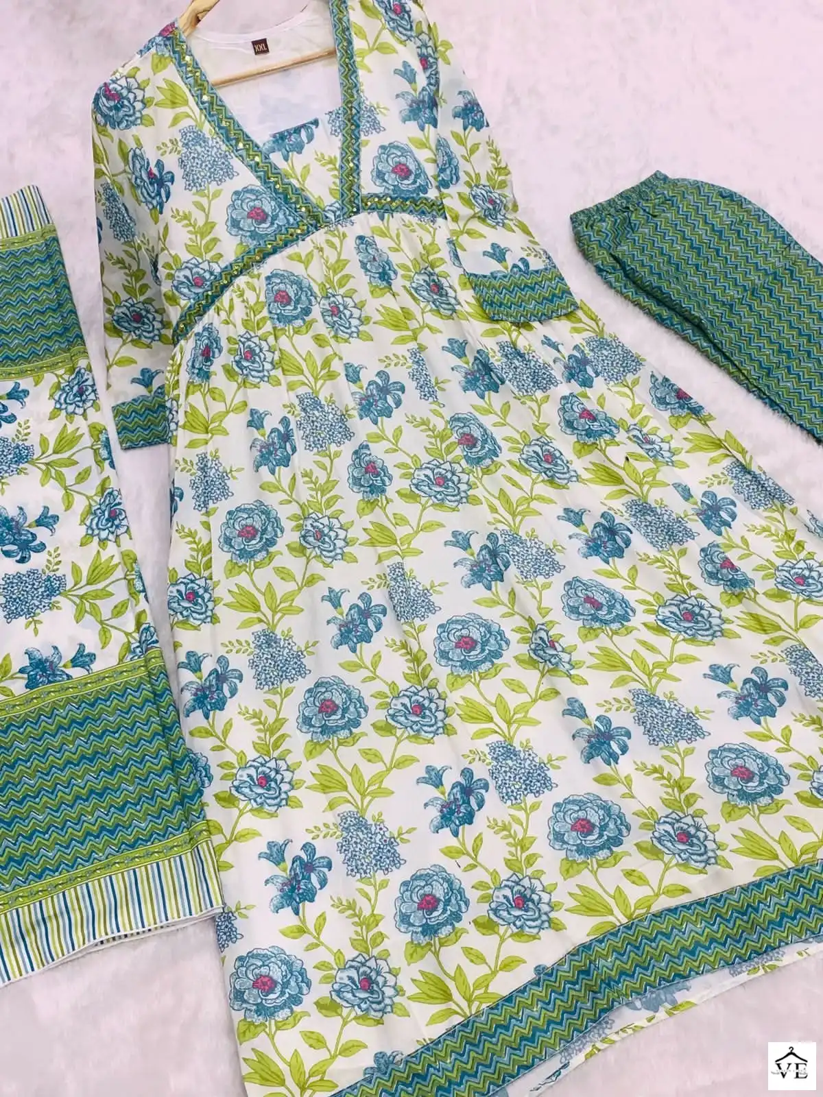 Mf Alia Collection Cotton Wholesale Fancy Alia Cut Readymade Salwar Suit Catalog — Wholesale Salwar Suits, MPA wholesale from Surat — view 5