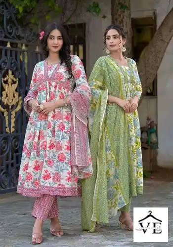 Mf Alia Collection Cotton Wholesale Fancy Alia Cut Readymade Salwar Suit Catalog — Wholesale Salwar Suits, MPA wholesale from Surat — view 6