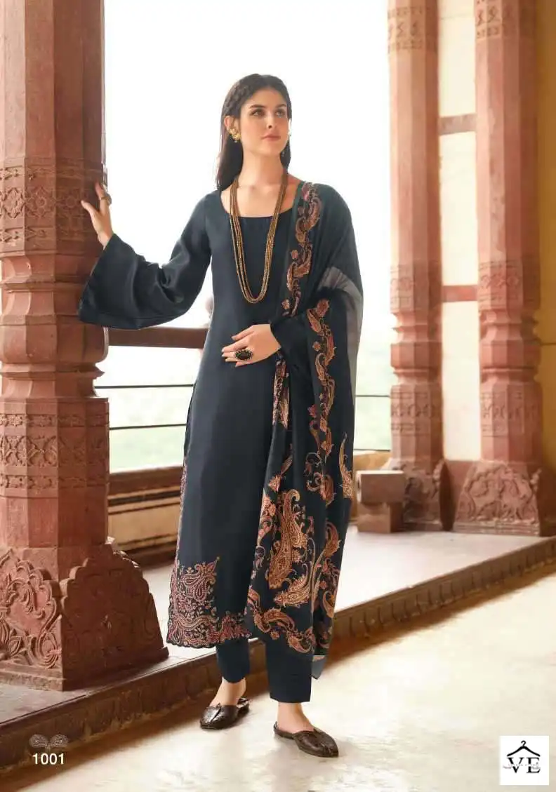 Fida Aliza Vol 1 Viscose Wholesale Fancy Salwar Suit Catalog — Wholesale Salwar Suits, MPA wholesale from Surat - Gallery Image 2