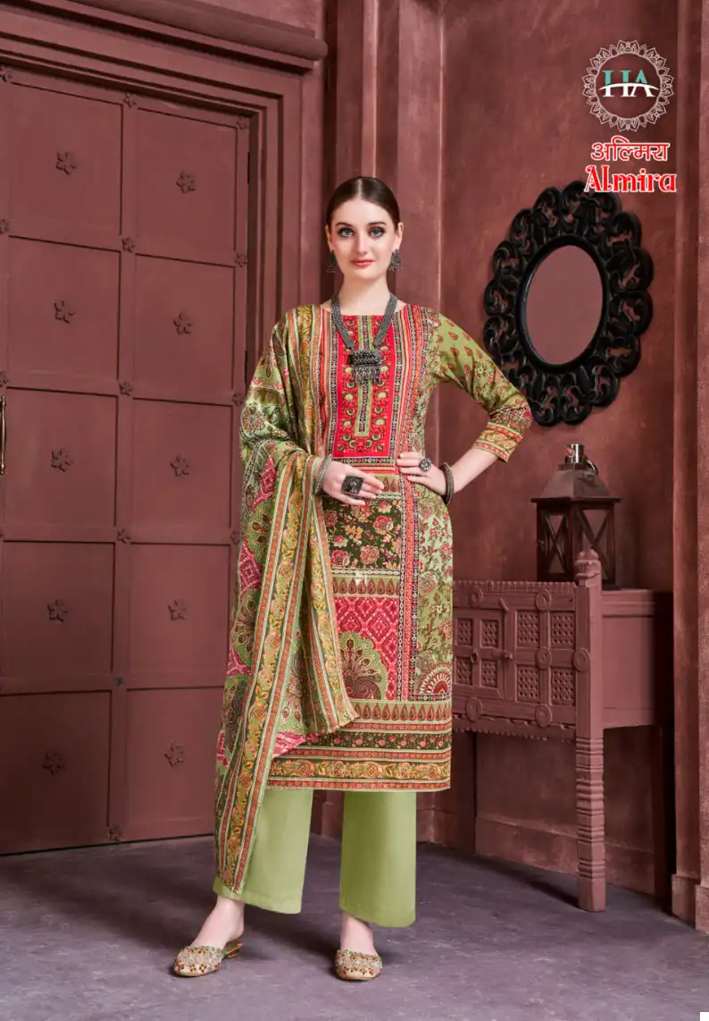 Harshit Almira Pashmina Wholesale Swarovski Work Salwar Suit Catalog — Wholesale Salwar Suits, MPA wholesale from Surat - Gallery Image 6
