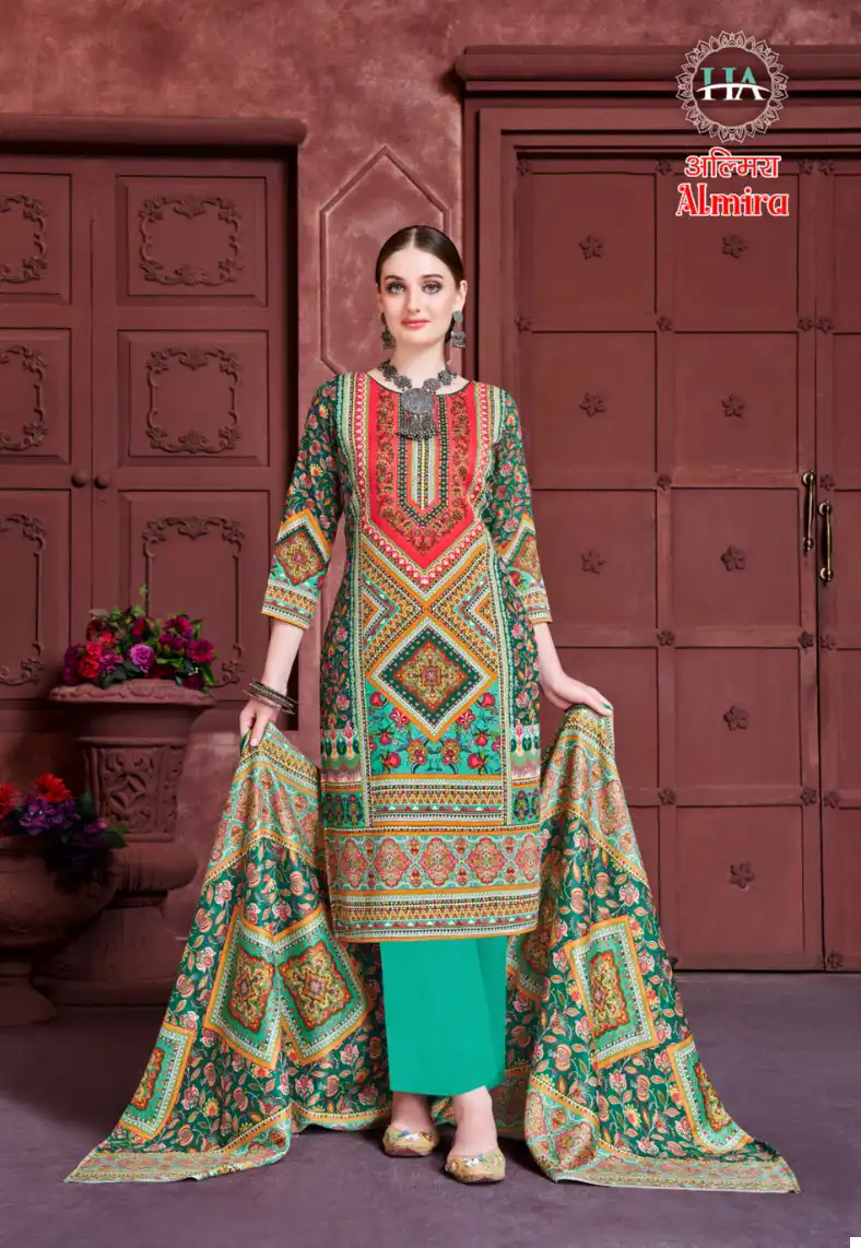 Harshit Almira Pashmina Wholesale Swarovski Work Salwar Suit Catalog — Wholesale Salwar Suits, MPA wholesale from Surat - Gallery Image 8