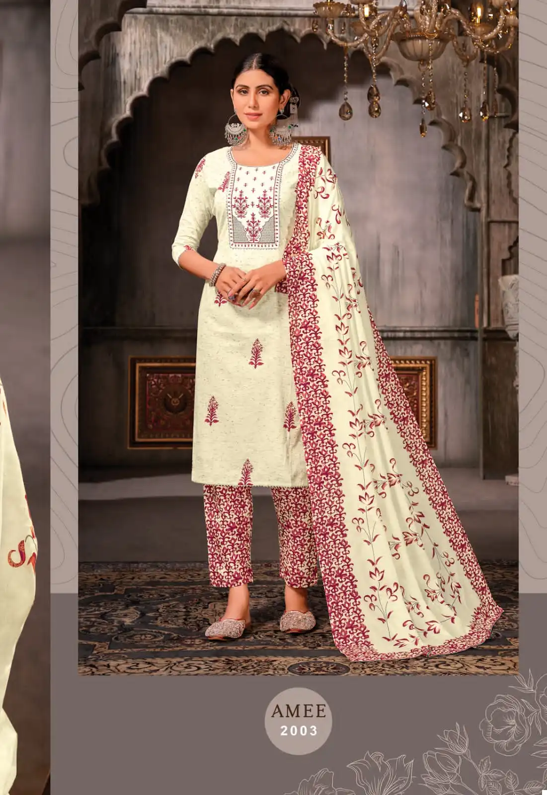 Jt Amee Vol 2 Lawn Cotton Wholesale Readymade Salwar Suit Catalog — Wholesale Salwar Suits, MPA wholesale from Surat - Gallery Image 6