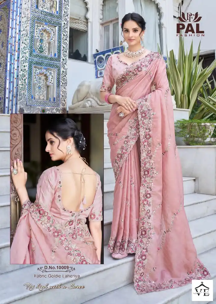 Pal Fashion Anbarashi Satin Silk Wholesale Designer Saree Catalog — Wholesale Sarees, MPA wholesale from Surat - Gallery Image 3