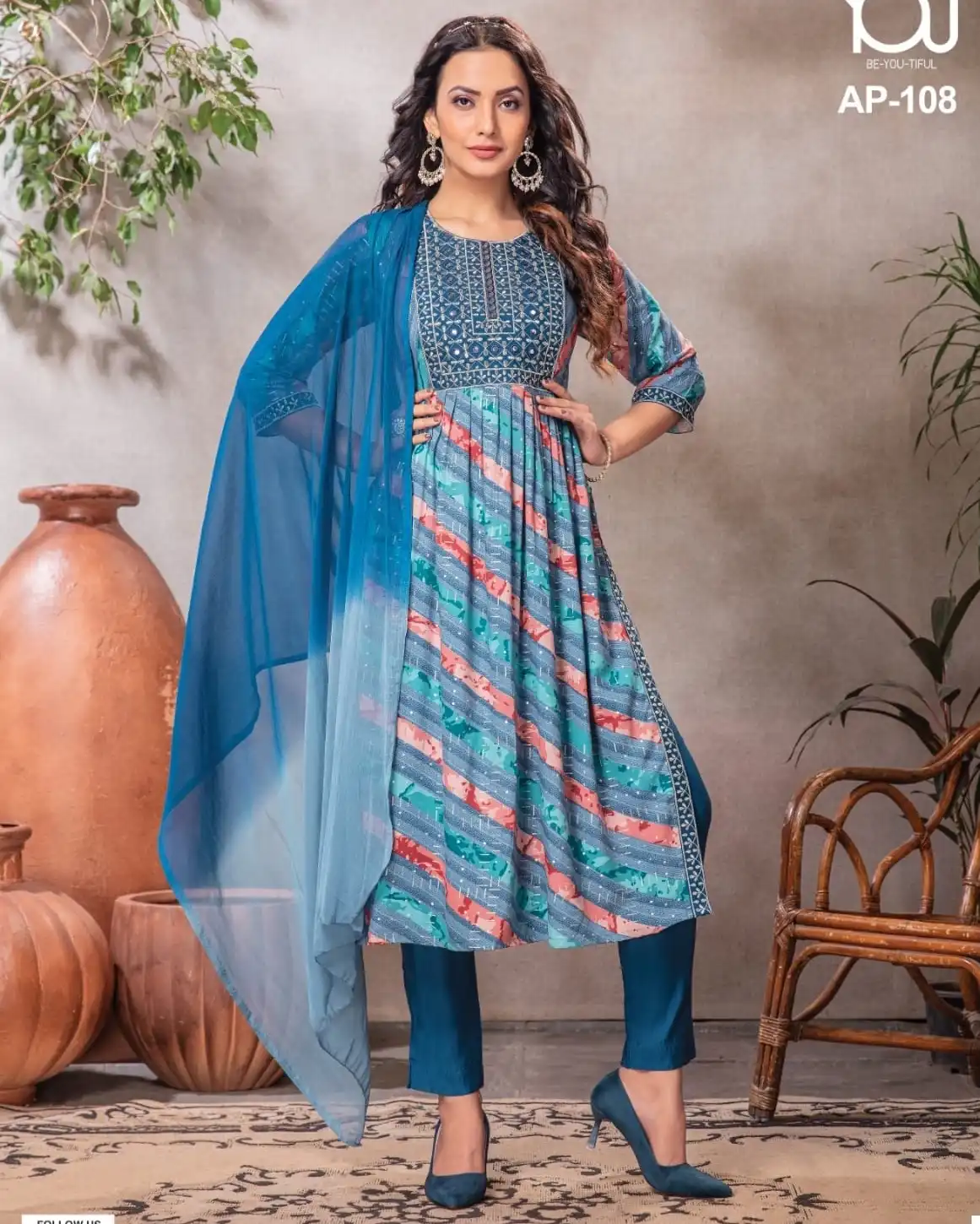Wanna Pick & Choose Collection Fancy Wholesale Designer Nayra Cut Readymade Salwar Suit Catalog — Wholesale Salwar Suits, MPA wholesale from Surat — view 1