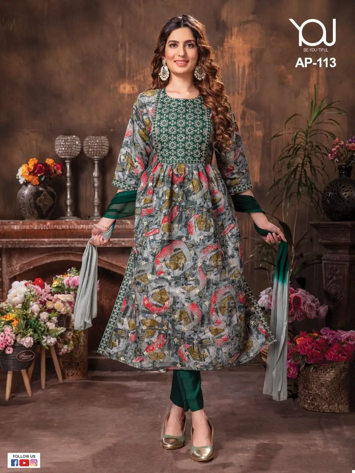 Wanna Pick & Choose Collection Fancy Wholesale Designer Nayra Cut Readymade Salwar Suit Catalog — Wholesale Salwar Suits, MPA wholesale from Surat - Gallery Image 4