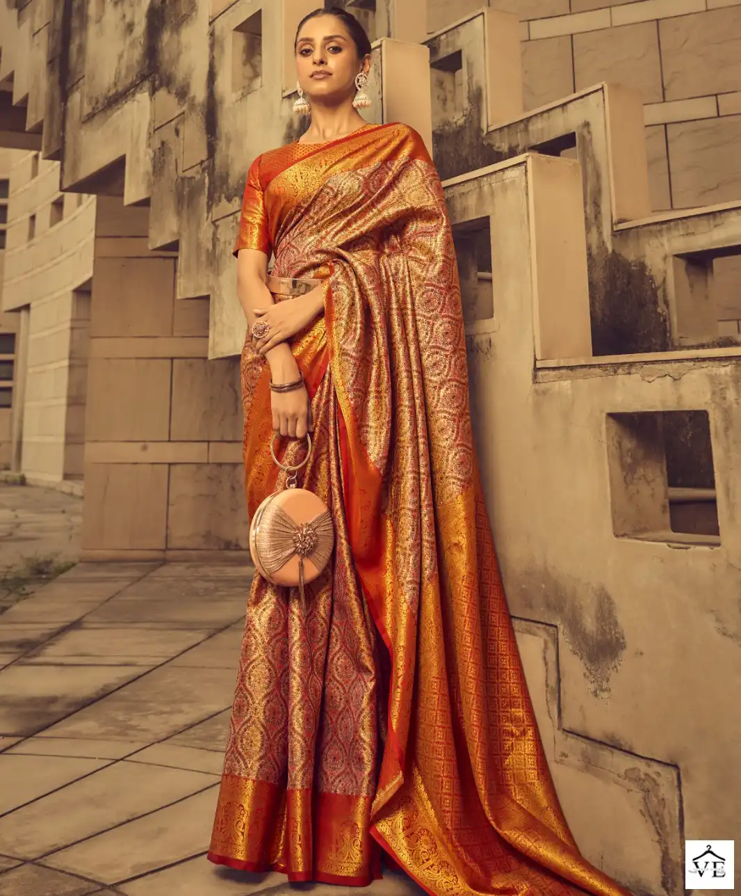 Rf Fashion Avzee Silk Heavy Brocade Banarasi Weaving Wholesale Fancy Sarees — Wholesale Sarees, MPA wholesale from Surat — view 1