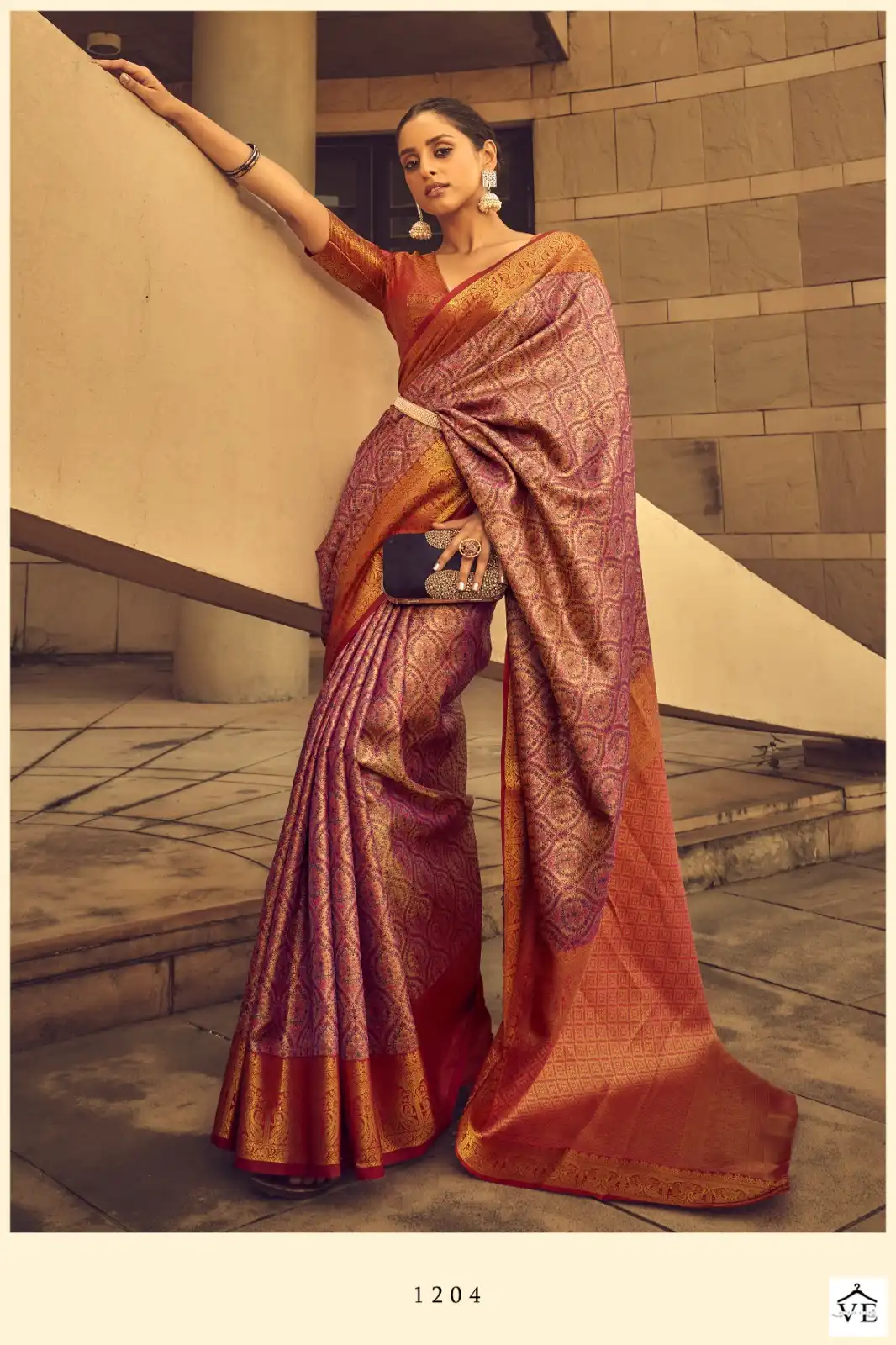 Rf Fashion Avzee Silk Heavy Brocade Banarasi Weaving Wholesale Fancy Sarees — Wholesale Sarees, MPA wholesale from Surat - Gallery Image 2