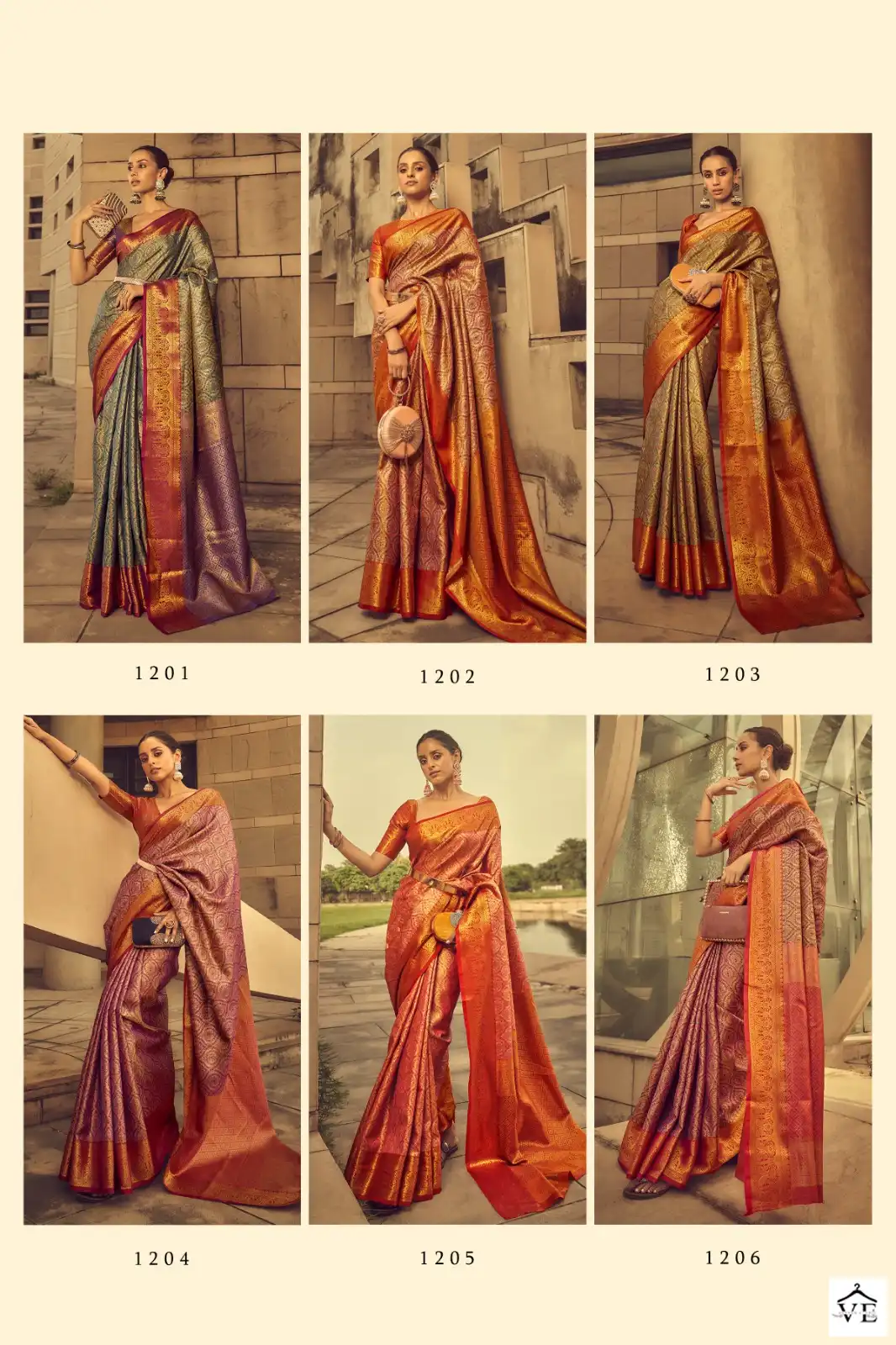 Rf Fashion Avzee Silk Heavy Brocade Banarasi Weaving Wholesale Fancy Sarees — Wholesale Sarees, MPA wholesale from Surat — view 6