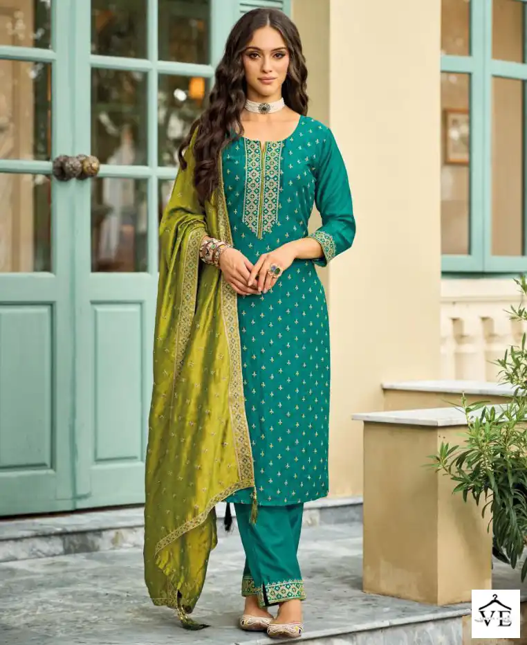 Zaveri Aarina Premium Silk Wholesale Designer Readymade Salwar Suit Catalog — Wholesale Salwar Suits, MPA wholesale from Surat — view 1