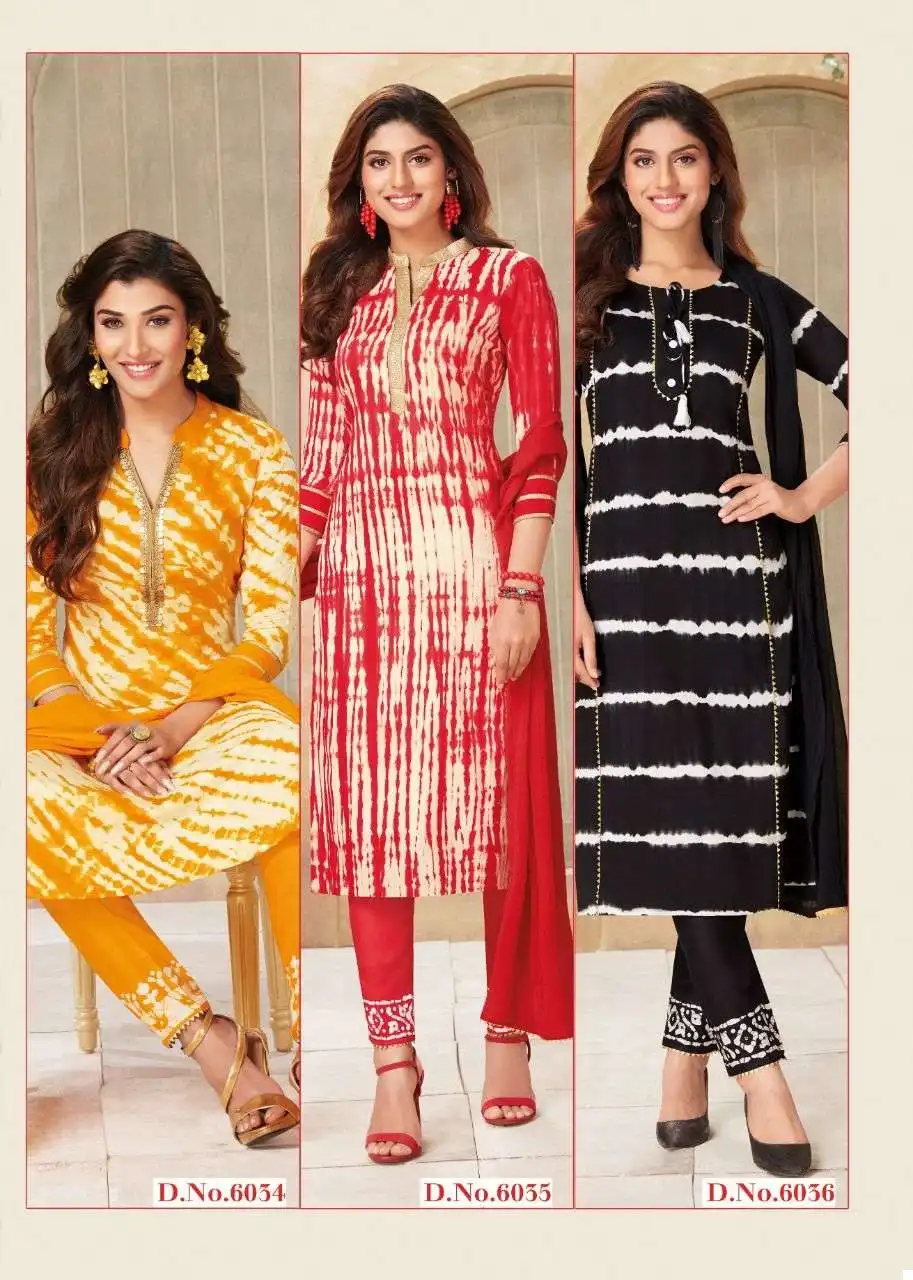 Aarvi Fashion Aarvi Jaipuri Vol 1 Pure Satin Cotton Wholesale Readymade Salwar Suit Catalog — Wholesale Salwar Suits, MPA wholesale from Surat - Gallery Image 6