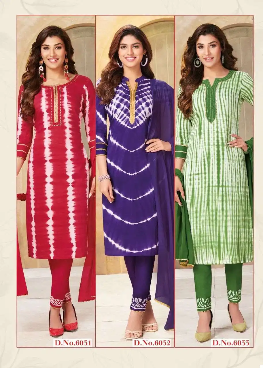 Aarvi Fashion Aarvi Jaipuri Vol 1 Pure Satin Cotton Wholesale Readymade Salwar Suit Catalog — Wholesale Salwar Suits, MPA wholesale from Surat — view 7