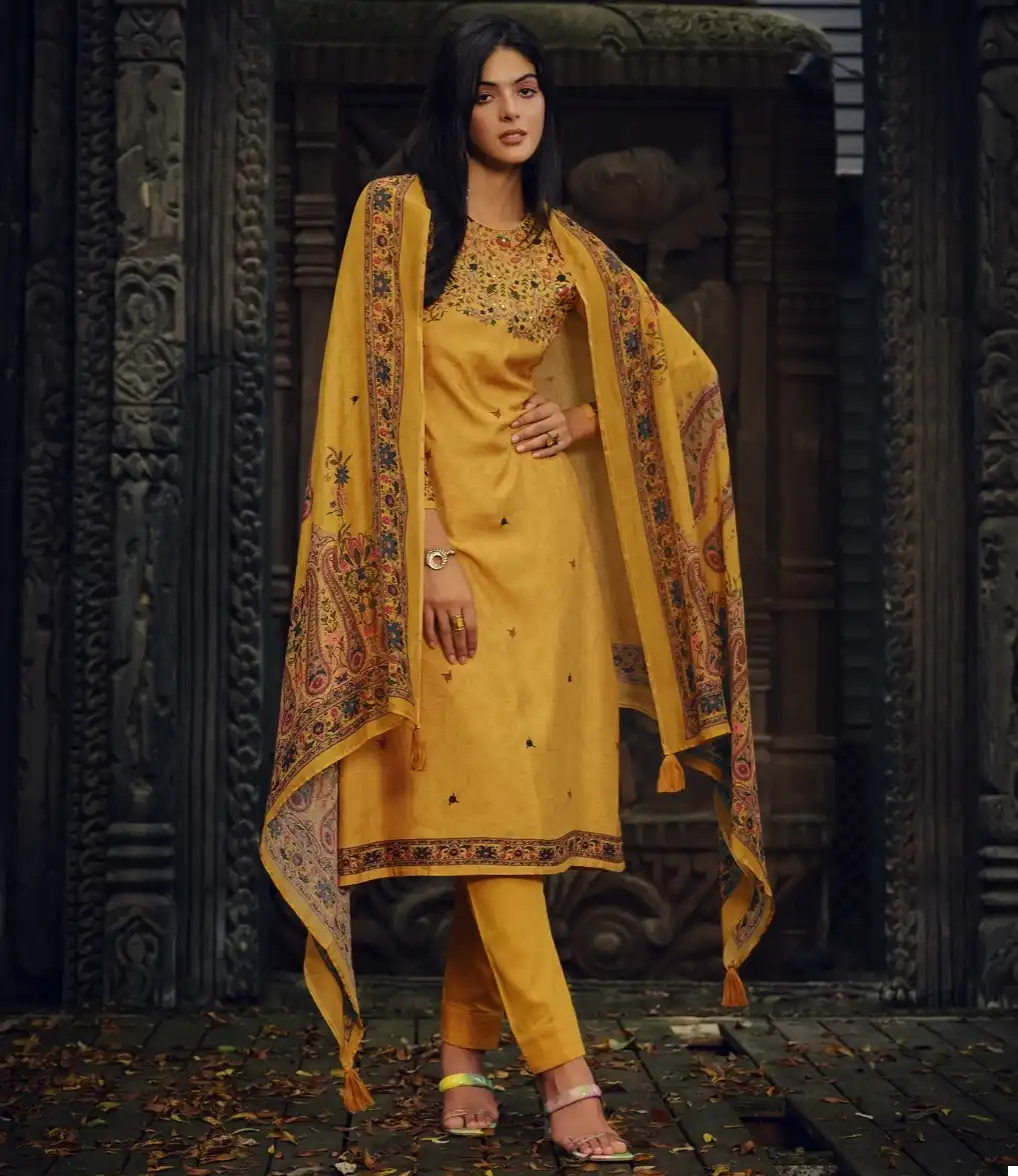 Prm Trendz Aatish Pure Viscose Pashmina Wholesale Designer Winter Wear Salwar Suit Catalog — Wholesale Salwar Suits, MPA wholesale from Surat — view 1