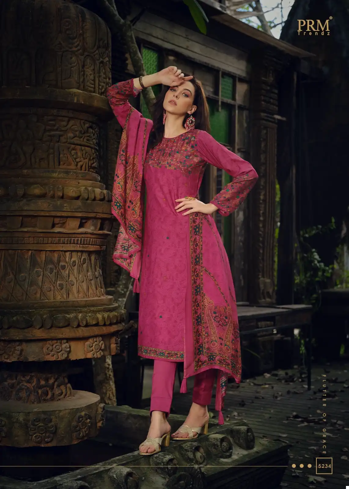 Prm Trendz Aatish Pure Viscose Pashmina Wholesale Designer Winter Wear Salwar Suit Catalog — Wholesale Salwar Suits, MPA wholesale from Surat - Gallery Image 8