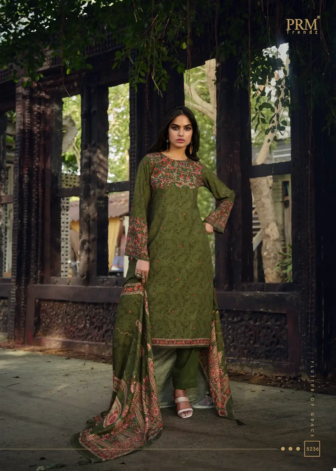 Prm Trendz Aatish Pure Viscose Pashmina Wholesale Designer Winter Wear Salwar Suit Catalog — Wholesale Salwar Suits, MPA wholesale from Surat - Gallery Image 2