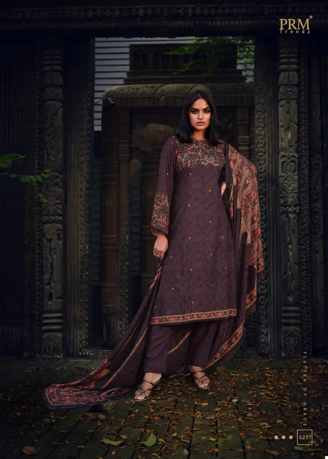 Prm Trendz Aatish Pure Viscose Pashmina Wholesale Designer Winter Wear Salwar Suit Catalog — Wholesale Salwar Suits, MPA wholesale from Surat - Gallery Image 4