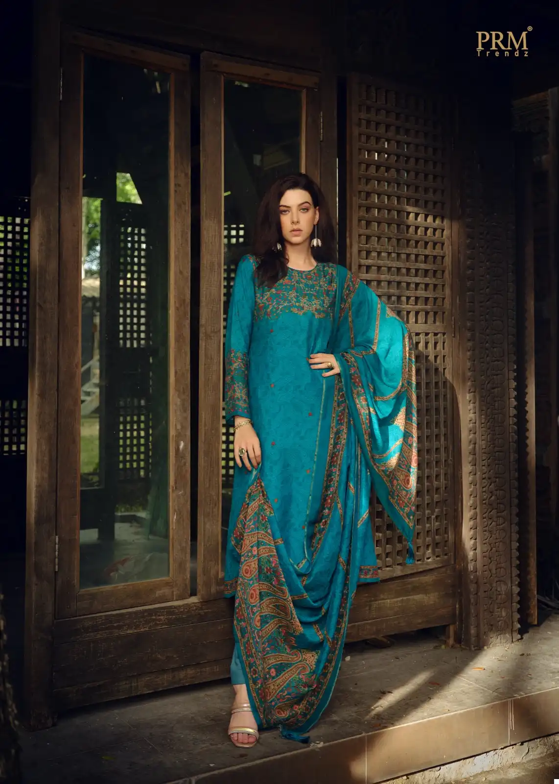 Prm Trendz Aatish Pure Viscose Pashmina Wholesale Designer Winter Wear Salwar Suit Catalog — Wholesale Salwar Suits, MPA wholesale from Surat - Gallery Image 5