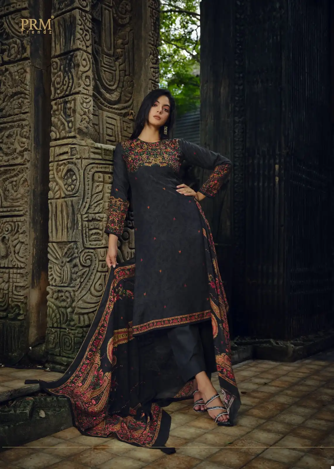 Prm Trendz Aatish Pure Viscose Pashmina Wholesale Designer Winter Wear Salwar Suit Catalog — Wholesale Salwar Suits, MPA wholesale from Surat - Gallery Image 7