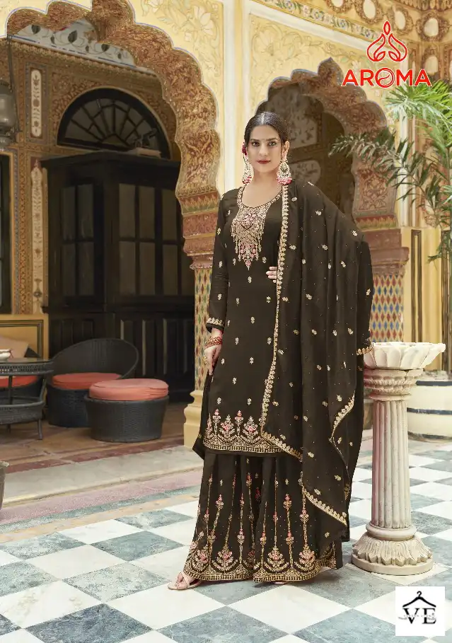 Aroma Antra Real Premium Silk Wholesale Designer Readymade Salwar Suit Catalog — Wholesale Salwar Suits, MPA wholesale from Surat — view 2