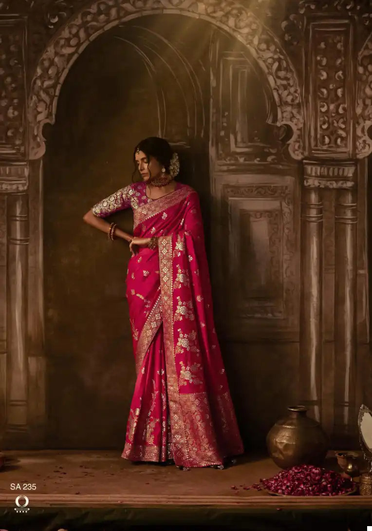 Kimora Apsara Silk Wholesale Wedding Saree Catalog — Wholesale Sarees, MPA wholesale from Surat — view 4