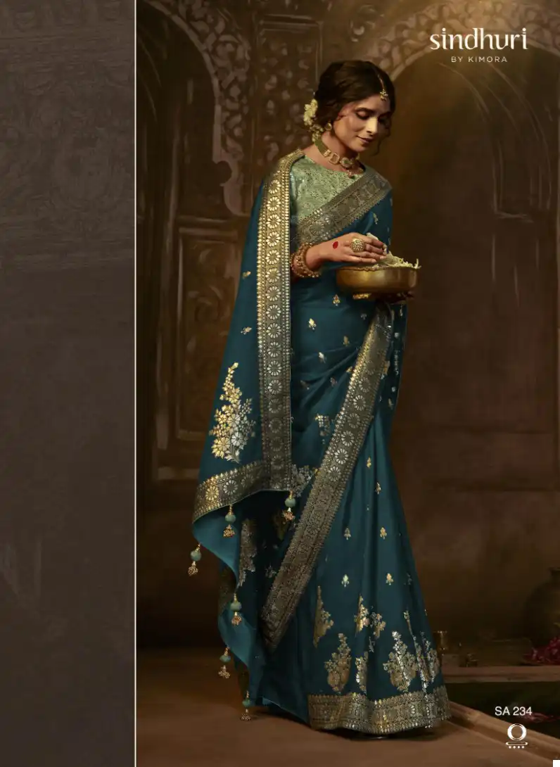 Kimora Apsara Silk Wholesale Wedding Saree Catalog — Wholesale Sarees, MPA wholesale from Surat — view 12
