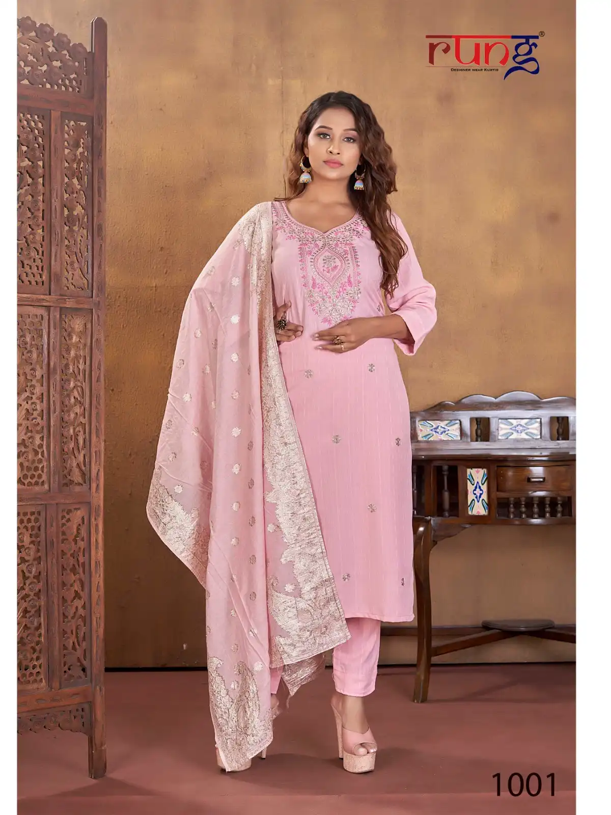 Rung Banarasi Vol 3 Heavy Viving Lining Riyon Wholesale Readymade Suits Catalog — Wholesale Salwar Suits, MPA wholesale from Surat - Gallery Image 2