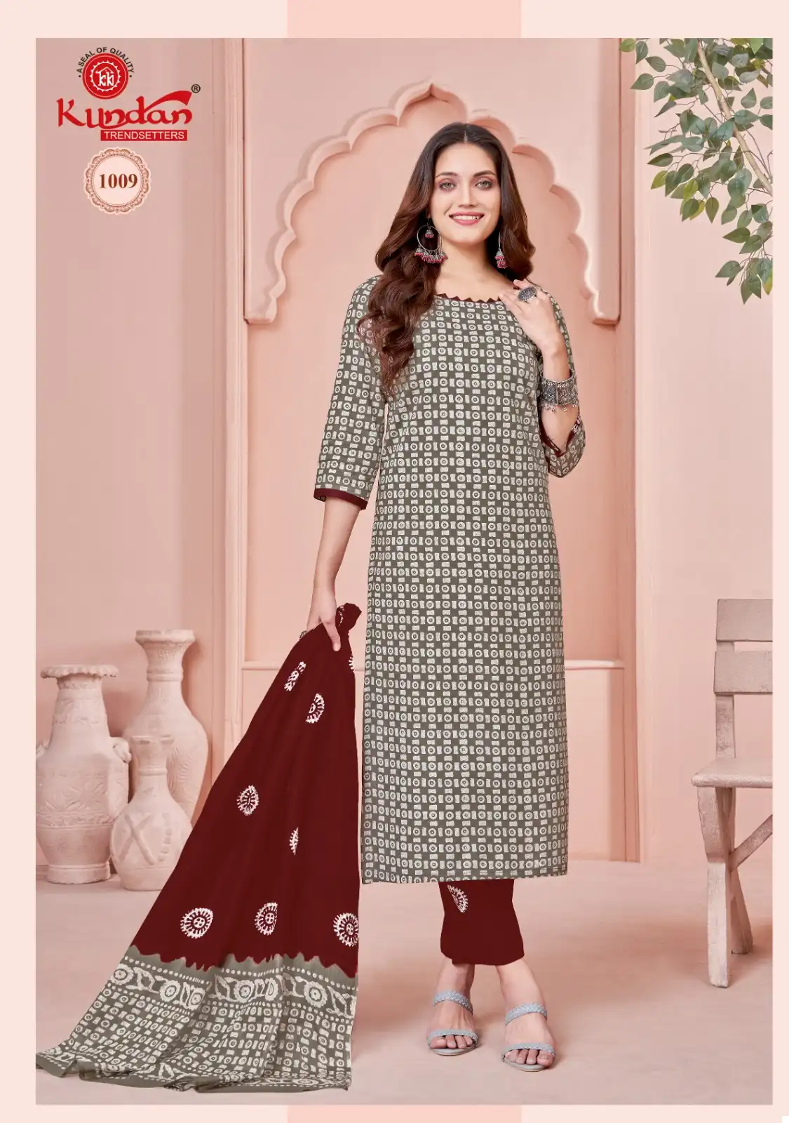 Kundan Tex Batik Special Vol 1 Cotton Wholesale Salwar Suit Catalog — Wholesale Salwar Suits, MPA wholesale from Surat - Gallery Image 2