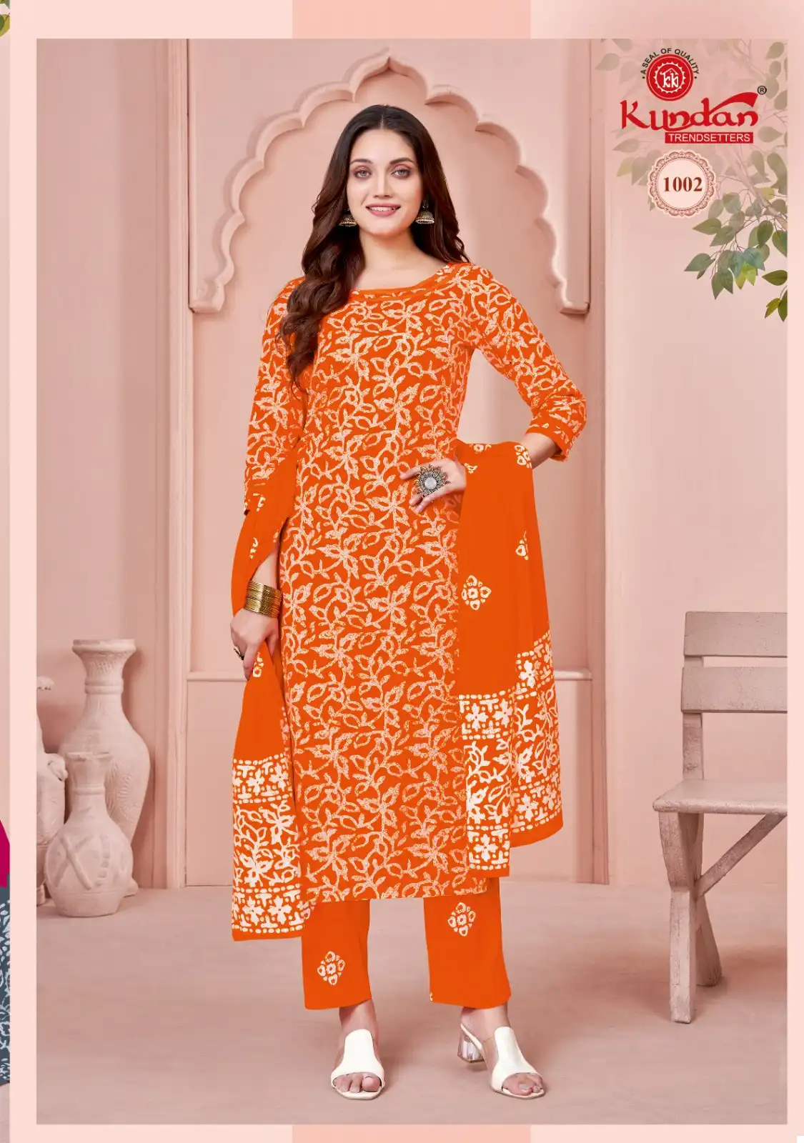 Kundan Tex Batik Special Vol 1 Cotton Wholesale Salwar Suit Catalog — Wholesale Salwar Suits, MPA wholesale from Surat - Gallery Image 3
