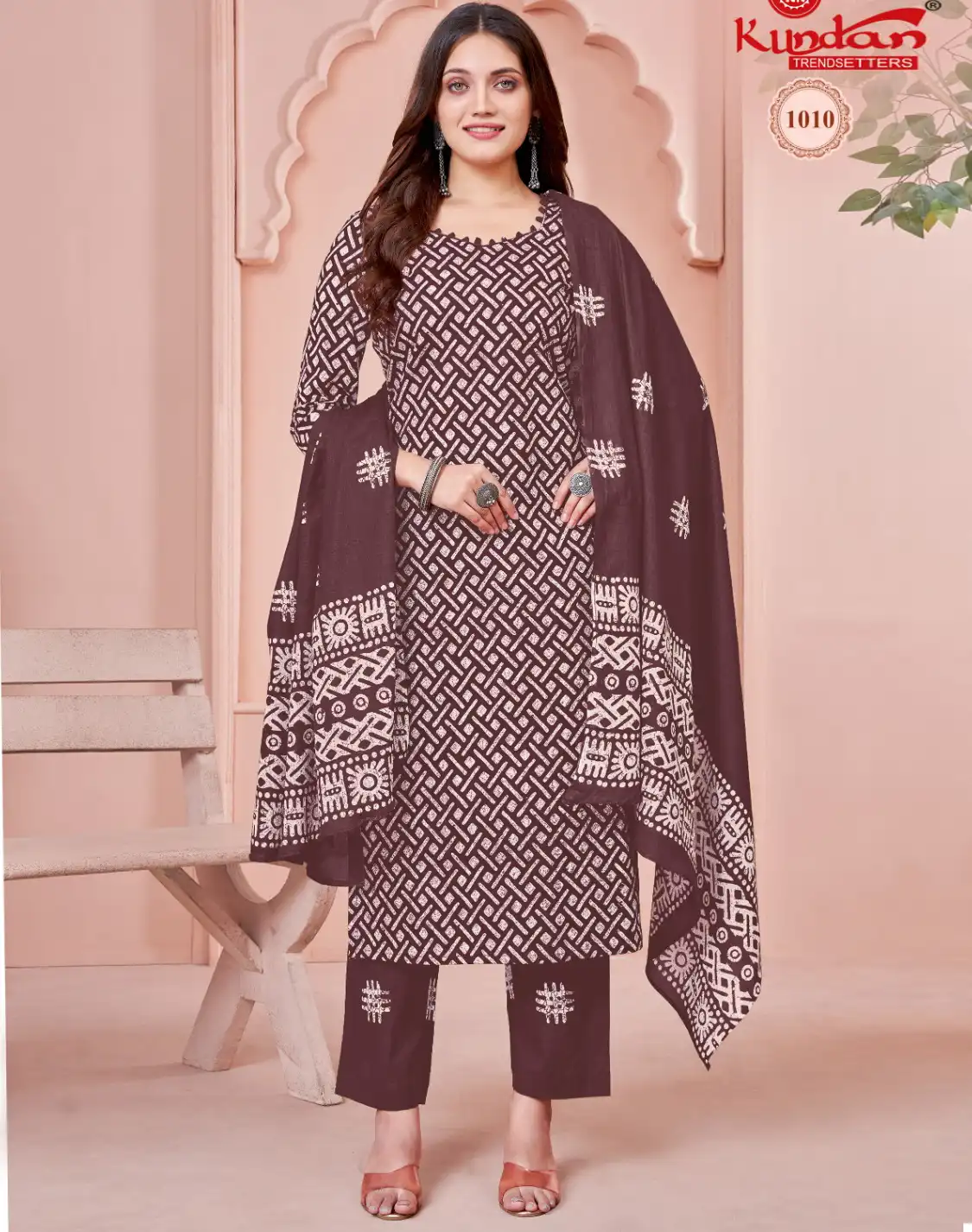 Kundan Tex Batik Special Vol 1 Cotton Wholesale Salwar Suit Catalog — Wholesale Salwar Suits, MPA wholesale from Surat — view 1