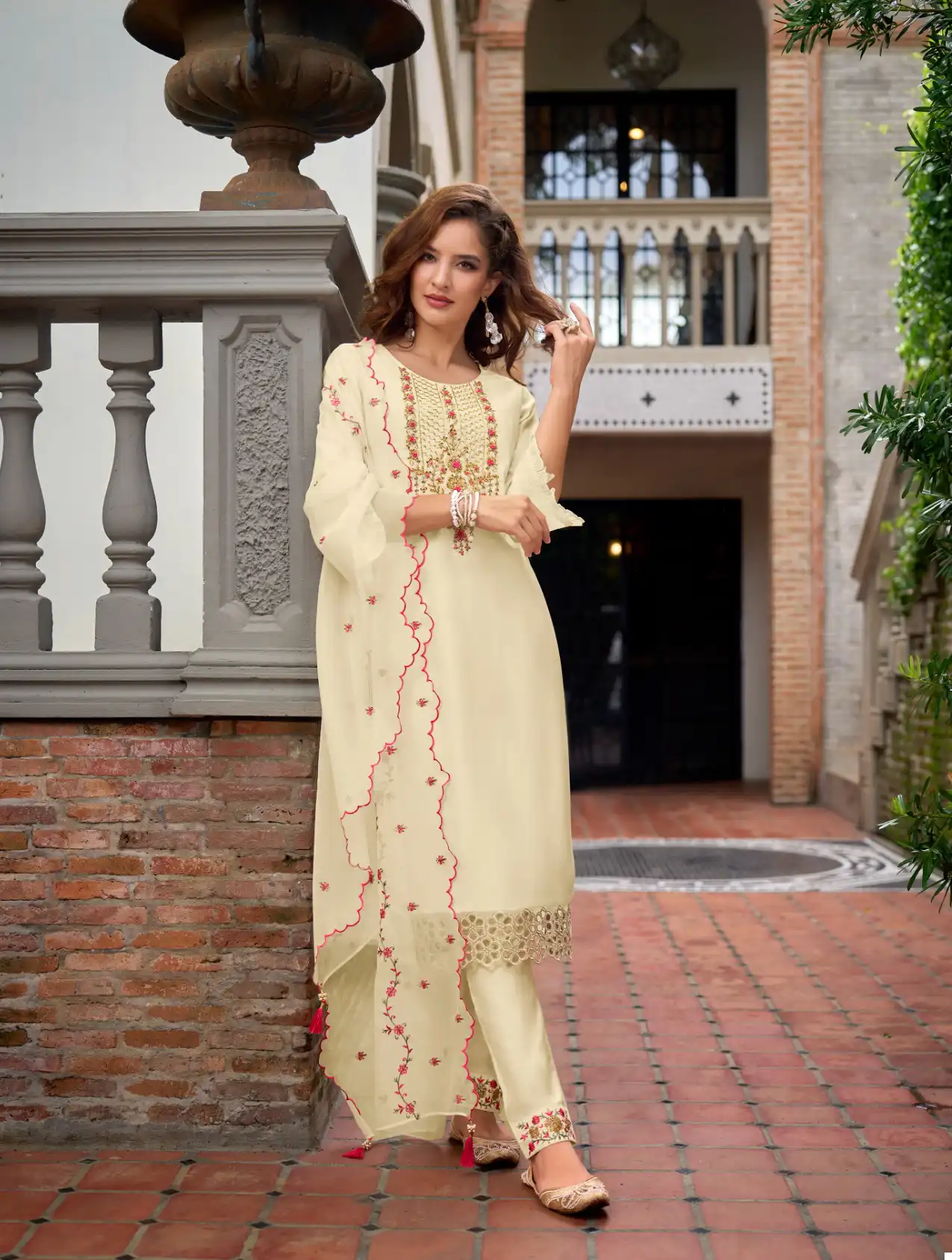 Lily & Lali Bella Milan Silk Wholesale Readymade Suits Catalog - 6 Pcs Set — Wholesale Salwar Suits, Lily & Lali wholesale from Surat - Gallery Image 3