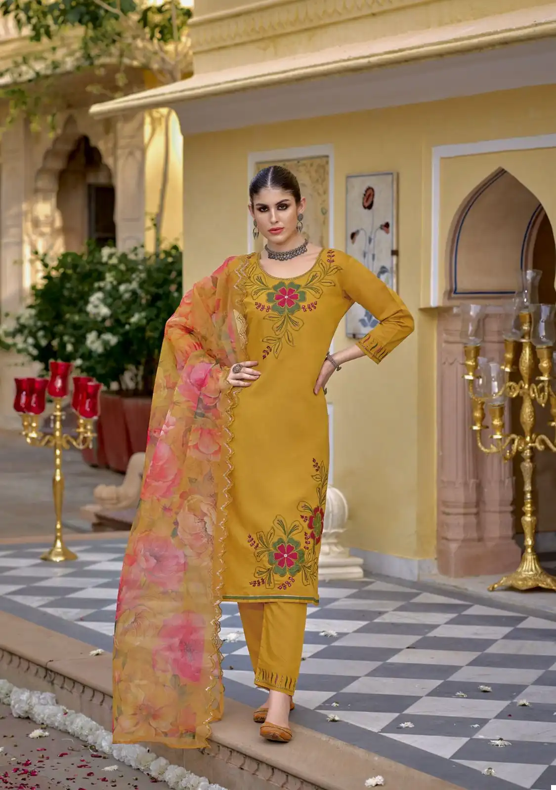 Kailee Fashion Boondi Vol 3 Pure Viscose Silk Wholesale Readymade Suits Catalog — Wholesale Salwar Suits, Kailee Fashion wholesale from Surat — view 5