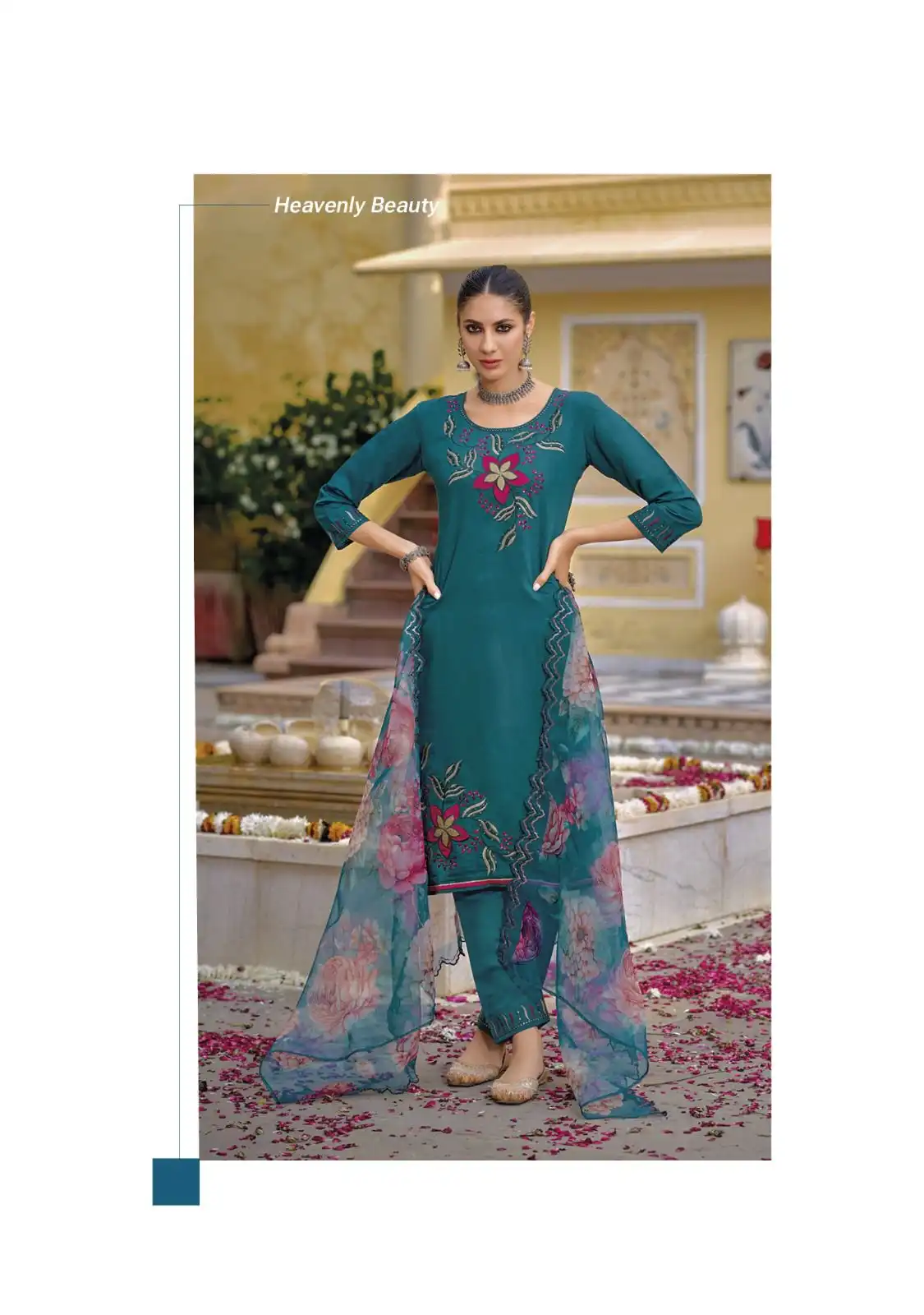 Kailee Fashion Boondi Vol 3 Pure Viscose Silk Wholesale Readymade Suits Catalog — Wholesale Salwar Suits, Kailee Fashion wholesale from Surat — view 6
