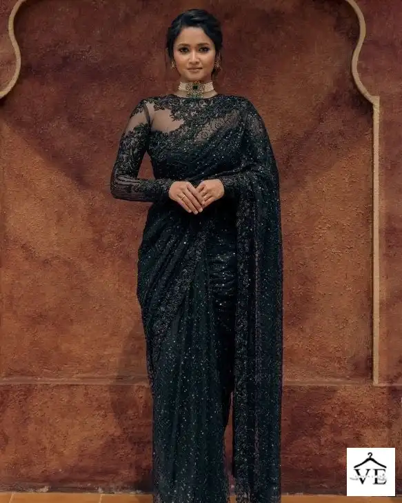 Vardan Ethnic Bt 370 Heavy Nylone Butterfly Net Wholesale Designer Sarees — Wholesale Sarees, MPA wholesale from Surat — view 1