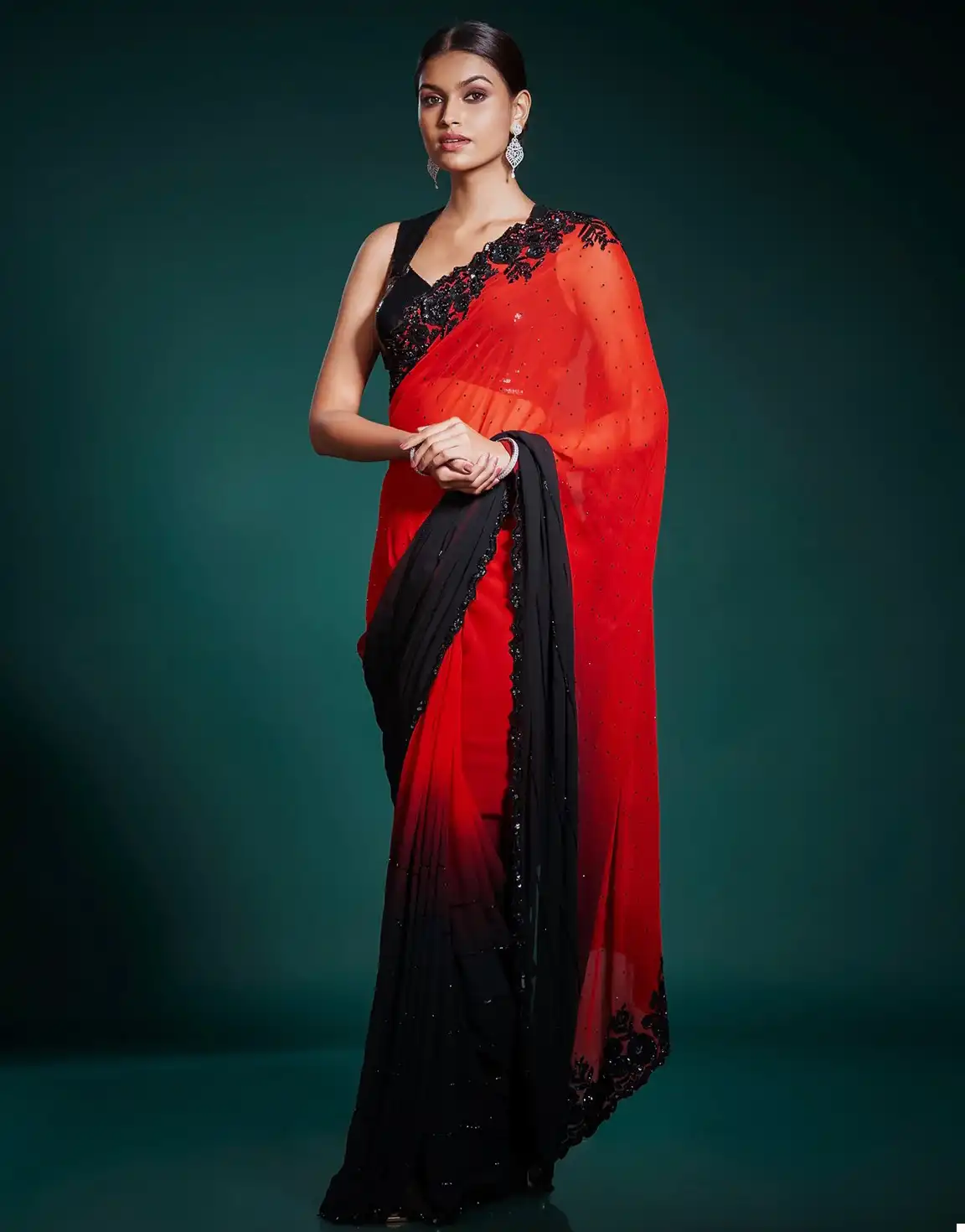 VE BT-378 Georgette Wholesale Fancy Saree — Wholesale Sarees, MPA wholesale from Surat — view 1