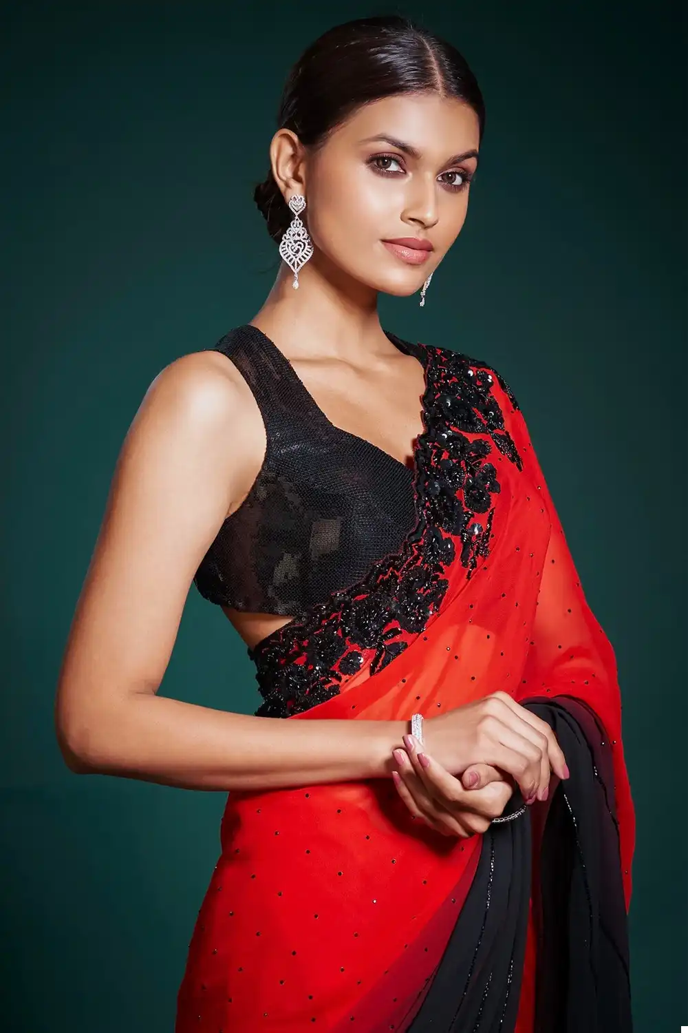 VE BT-378 Georgette Wholesale Fancy Saree — Wholesale Sarees, MPA wholesale from Surat — view 6
