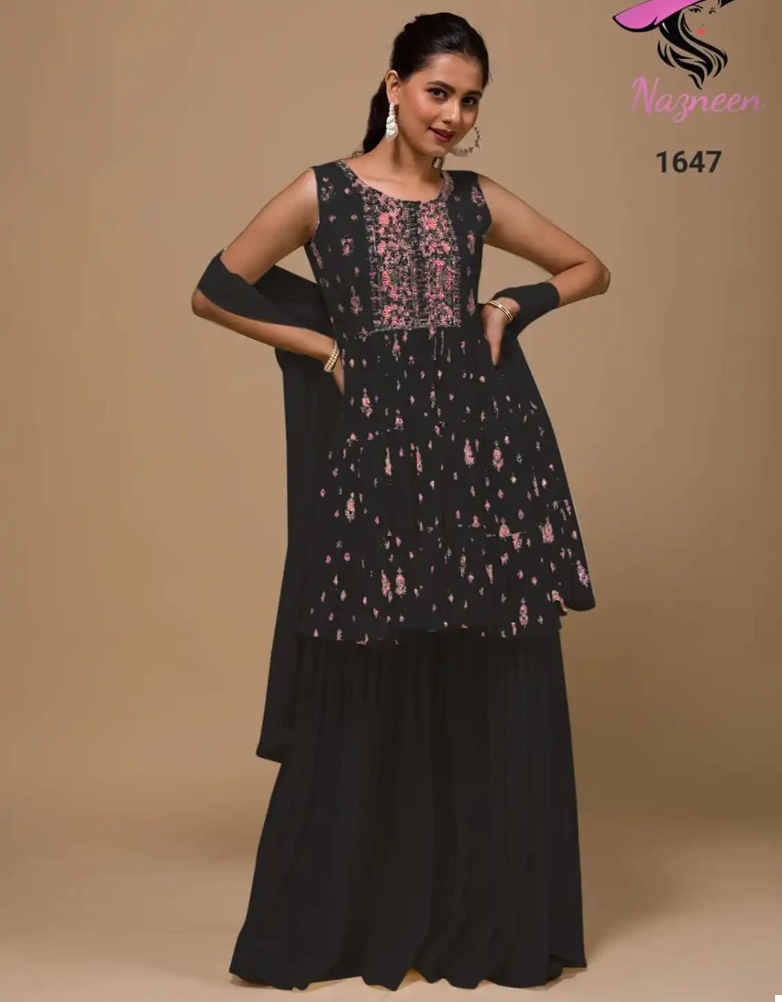 VE Charmi Heavy Georgette Wholesale Readymade Suits Catalog — Wholesale Salwar Suits, MPA wholesale from Surat — view 1