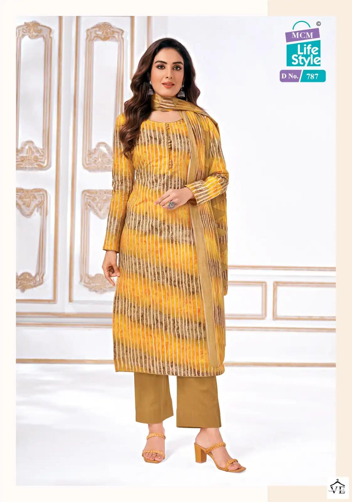 Mcm Lifestyle Classic Lawn Lawn Cotton Wholesale Fancy Readymade Salwar Suit Catalog — Wholesale Salwar Suits, Mcm wholesale from Surat - Gallery Image 3