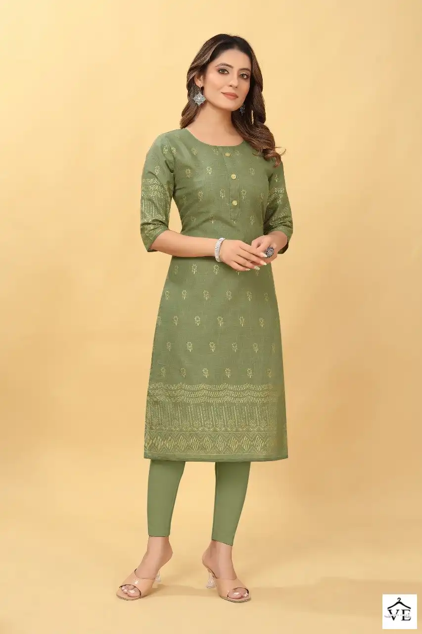 VE Pratha Vol 2 Ruby Cotton Wholesale Kurti Catalog — Wholesale Kurtis, MPA wholesale from Surat - Gallery Image 3