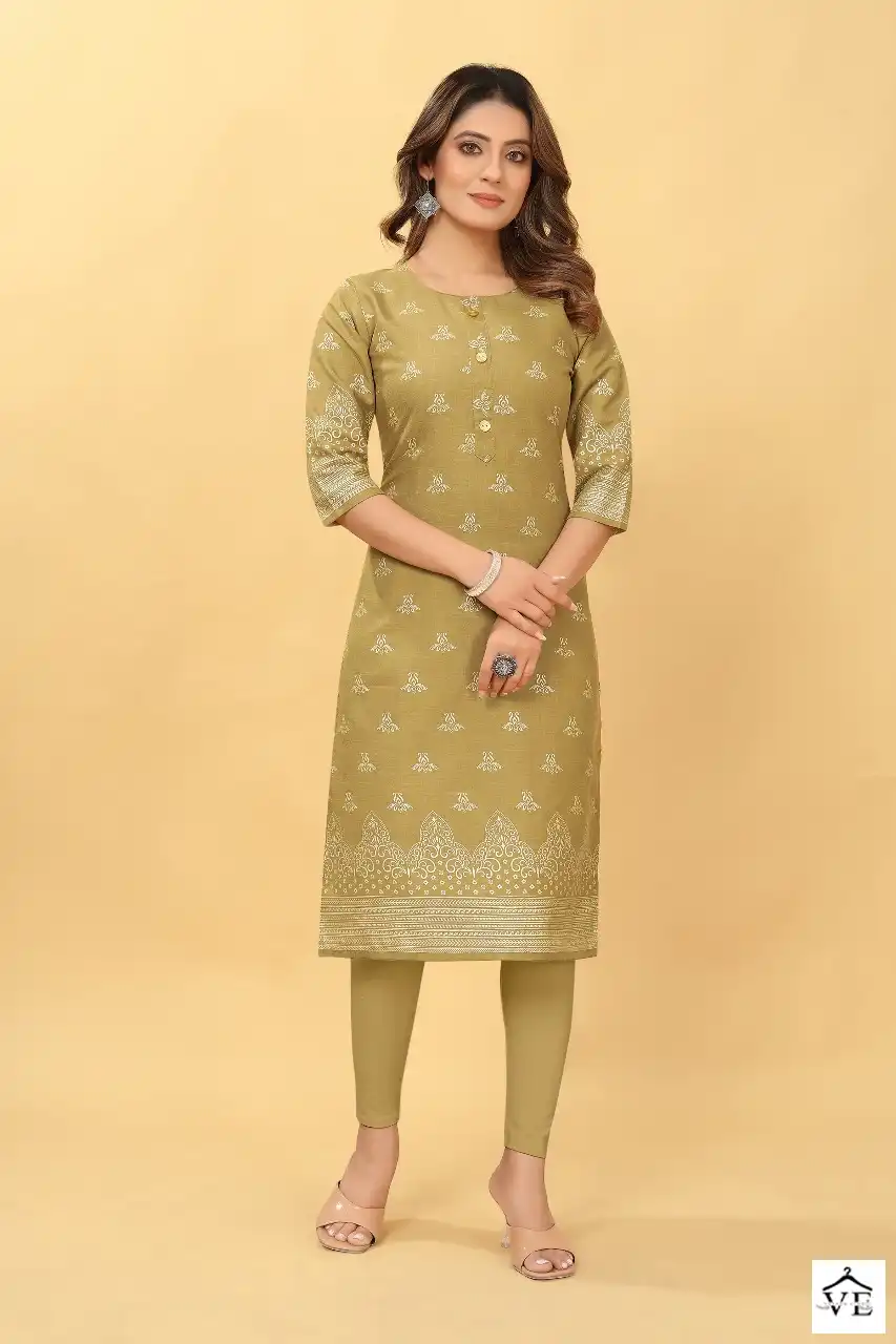 VE Pratha Vol 2 Ruby Cotton Wholesale Kurti Catalog — Wholesale Kurtis, MPA wholesale from Surat - Gallery Image 4