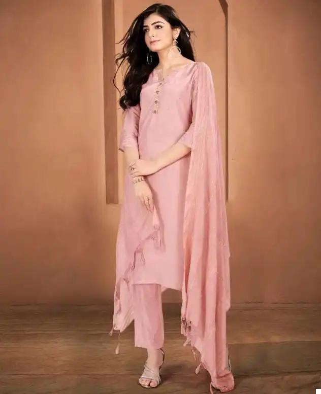 Sbs Modethnic Fashion Darpana Opada Silk Wholesale Designer Salwar Suit Catalog — Wholesale Salwar Suits, MPA wholesale from Surat — view 1