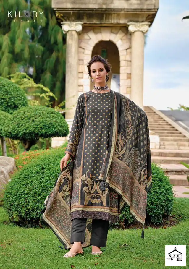 Kilory Trends Deedar Pure Viscose Pashmina Wholesale Fancy Winter Wear Salwar Suit Catalog — Wholesale Salwar Suits, MPA wholesale from Surat - Gallery Image 3