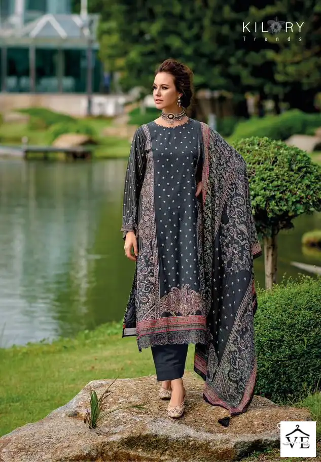 Kilory Trends Deedar Pure Viscose Pashmina Wholesale Fancy Winter Wear Salwar Suit Catalog — Wholesale Salwar Suits, MPA wholesale from Surat - Gallery Image 6