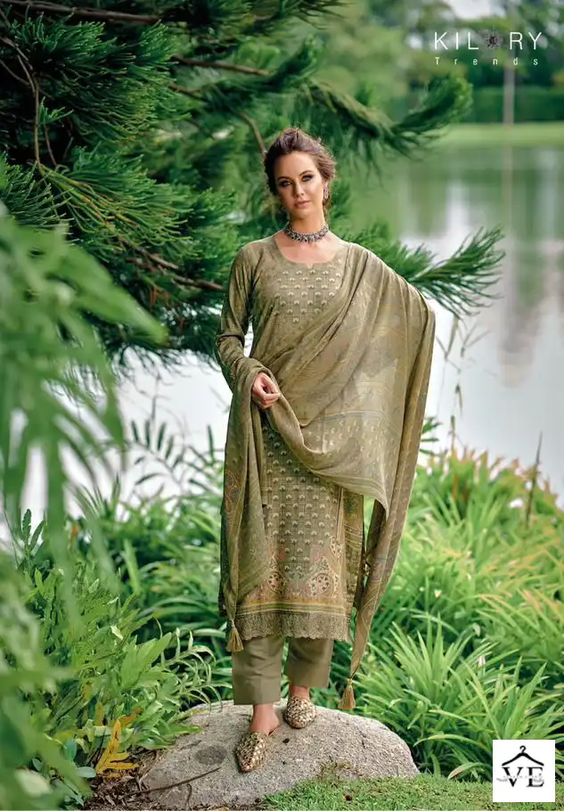 Kilory Trends Deedar Pure Viscose Pashmina Wholesale Fancy Winter Wear Salwar Suit Catalog — Wholesale Salwar Suits, MPA wholesale from Surat - Gallery Image 7