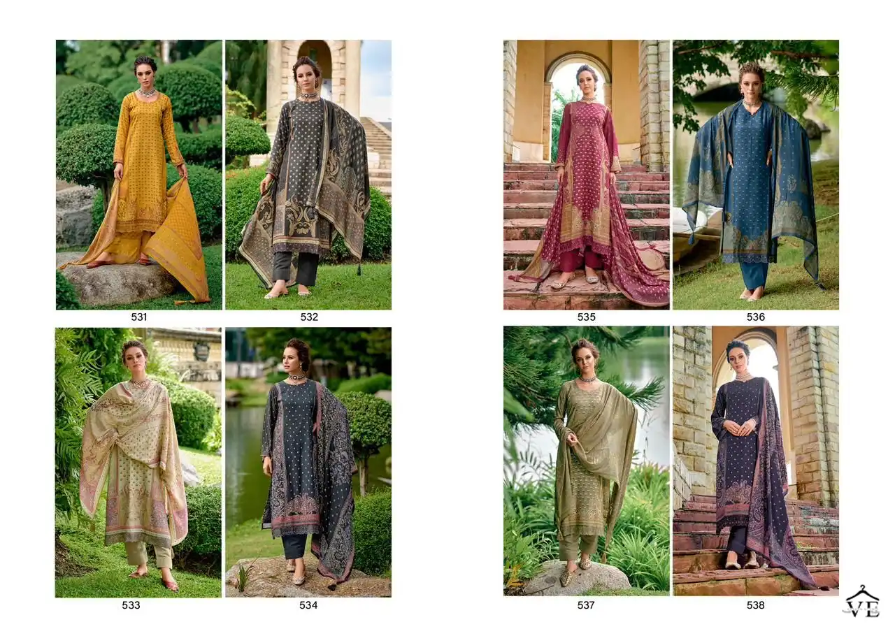 Kilory Trends Deedar Pure Viscose Pashmina Wholesale Fancy Winter Wear Salwar Suit Catalog — Wholesale Salwar Suits, MPA wholesale from Surat — view 9