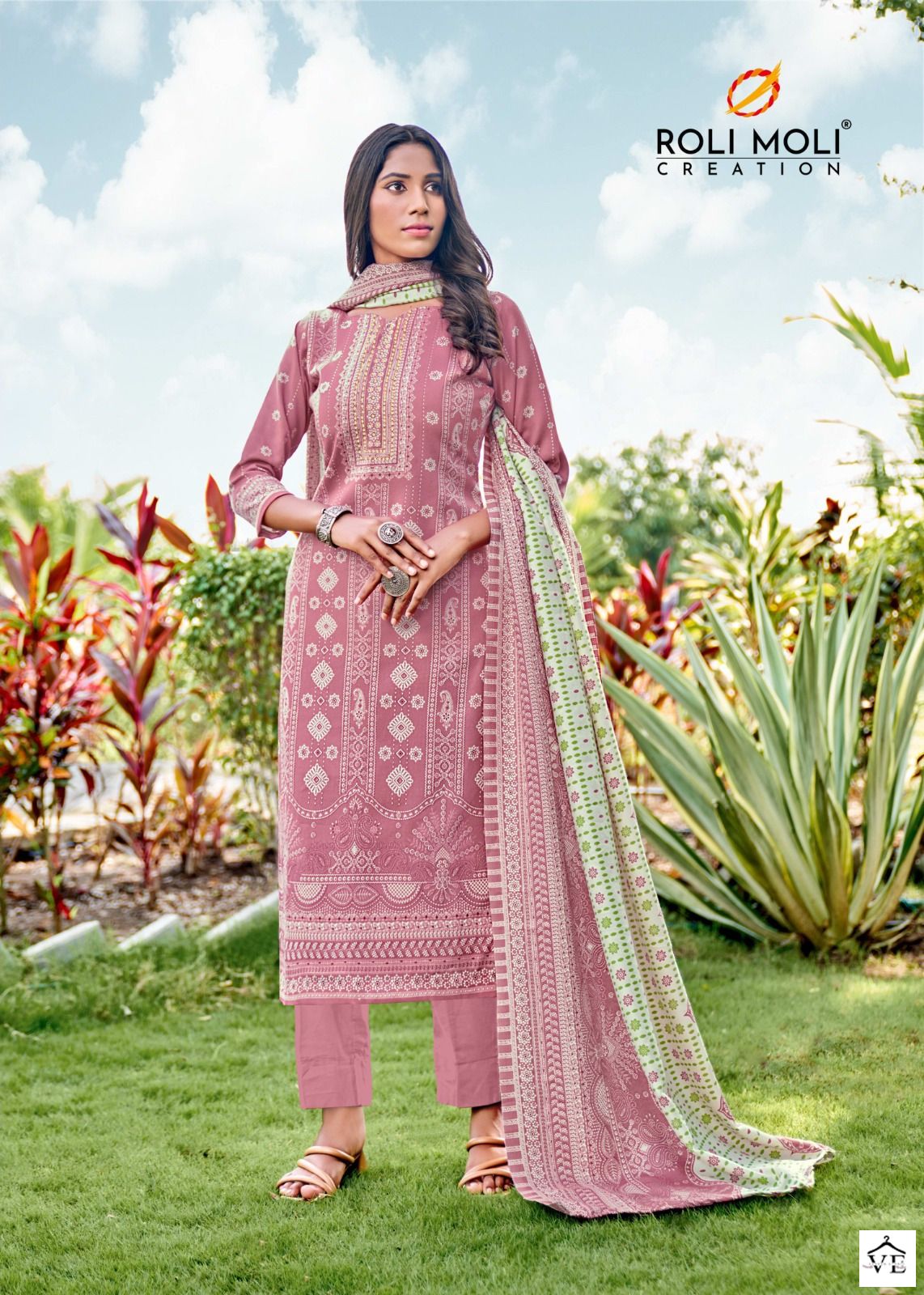 Roli Moli Dilara Pashmina Wholesale Swarovski Work Winter Wear Salwar Suit Catalog — Wholesale Salwar Suits, MPA wholesale from Surat - Gallery Image 2
